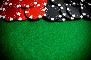 Dealer managing tournament table rules and chip stacks Dealer managing tournament table rules and chip stacks
